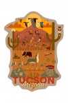 Tucson, Arizona - Geometric - Contour