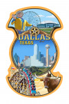 Dallas, Texas - Montage - Contour