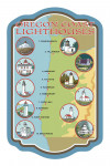 Oregon Coast - Lighthouses - Contour