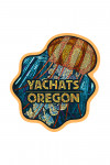 Yachats, Oregon - Jellyfish Mosaic - Contour - Lantern Press Artwork