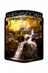 Shenandoah National Park, Virginia - Waterfall in Autumn - Contour - Lantern Press Photography