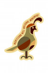 Montezuma Well National Monument, Arizona - Quail - Geo - Contour - Lantern Press Artwork