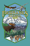 Fairbanks, Alaska - Montage - Contour