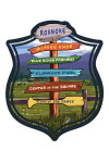Roanoke, Virginia - Destination Signpost - Contour