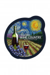 Walla Walla, Washington - Wine Country - Contour - Lantern Press Artwork