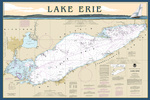Geneva on the Lake, Ohio - Nautical Chart - Lantern Press Artwork