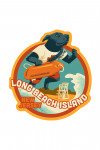 Long Beach Island, New Lersey - Black Lab Lifeguard - Contour