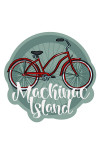 Mackinac Island, Michigan - Beach Cruiser Bicycle - Contour