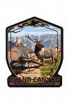 Grand Canyon National Park, Arizona - Elk - Contour