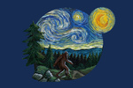 Starry Night - Bigfoot - Contour