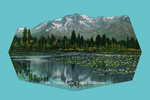 Mt. Tallac and Lake Tahoe, California - Contour