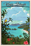 Virgin Islands National Park - Lithograph National Park Series