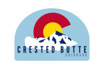 Crested Butte, Colorado - C & Mountains - Contour - Lantern Press Artwork