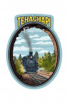 Tehachapi, California - Tunnel Scene - Contour