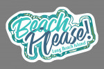 Long Beach Island, New Jersey - Beach Please - Tropical Fronds & Leaves