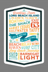 Long Beach Island, New Jersey - New Typography - Contour
