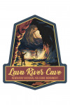 Lava Lands, Oregon - Lava River Cave -  Contour - Lantern Press Artwork