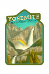 Yosemite National Park, California - Oil Painting - Yosemite Falls - Contour