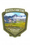 Gates of the Arctic National Park and Preserve, Alaska - Painterly National Park Series - Contour