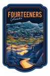 Colorado - Fourteeners - Mountain Range & Names - Contour