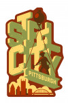Pittsburgh, Pennsylvania - Steel City - Contour
