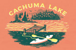 Cachuma Lake, California - Lake Life Series - Dock - Lantern Press Artwork