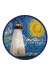 Martha's Vineyard, Massachusetts - Lighthouse - Starry Night - Contour