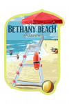 Bethany Beach, Delaware - Lifeguard Stand - Contour