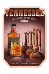Tennessee - Whiskey Vintage Sign - Contour