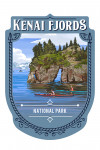 Kenai Fjords National Park, Alaska - Painterly National Parks Series - Contour