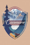 Canmore, Canada - Canadian Rockies - Mountain Scene - Lithograph - Contour - Lantern Press Artwork
