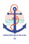 Chincoteague Island, Virginia - Dockside Series - Anchor - Contour