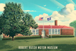 Robert Russa Moton Museum, Virginia - Lithograph - Lantern Press Artwork