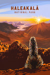 Haleakalā National Park, Hawai&lsquo;i - Painterly National Park Series - Alternate