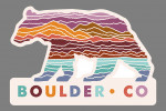 Boulder, Colorado - Bear - Wander More Collection - Contour