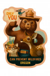 Oregon - Oil Painting - Only You - Smokey Bear - Contour