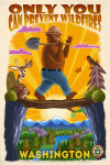 Washington - Smokey Bear & Friends - Only You - Mid-Century Inspired