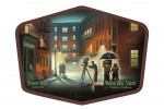 Burbank, California - Warner Bros. Studios - Lithograph - Hennesy Street - Contour