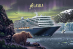 Alaska - Lithograph - Cruise Ship