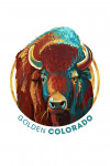 Golden, Colorado - Vivid - Bison - Contour