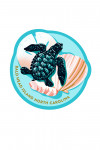 Bald Head Island, North Carolina - Bald Head Island Conservancy - Painterly - Turtle & Shells - Contour