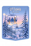 Ottawa, Ontario - Chill on the Uphill - Ski Lift - Contour