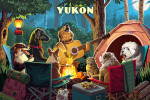 Yukon - Painterly - Pack Life - Dogs Around Campfire
