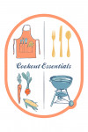 Cookout Essentials - Letterpress - Contour