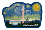 Washington, DC - Starry Night City Series - Contour