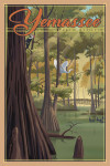 Yemassee, South Carolina - Lithograph - Conagree National Park