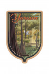Yemassee, South Carolina - Lithograph - Congaree National Park - Contour