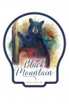 Black Mountain, North Carolina - Watercolor - Bear - Contour