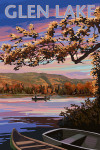 Glen Lake - Lake Scene at Dusk