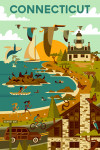 Connecticut - Geometric - Coastal